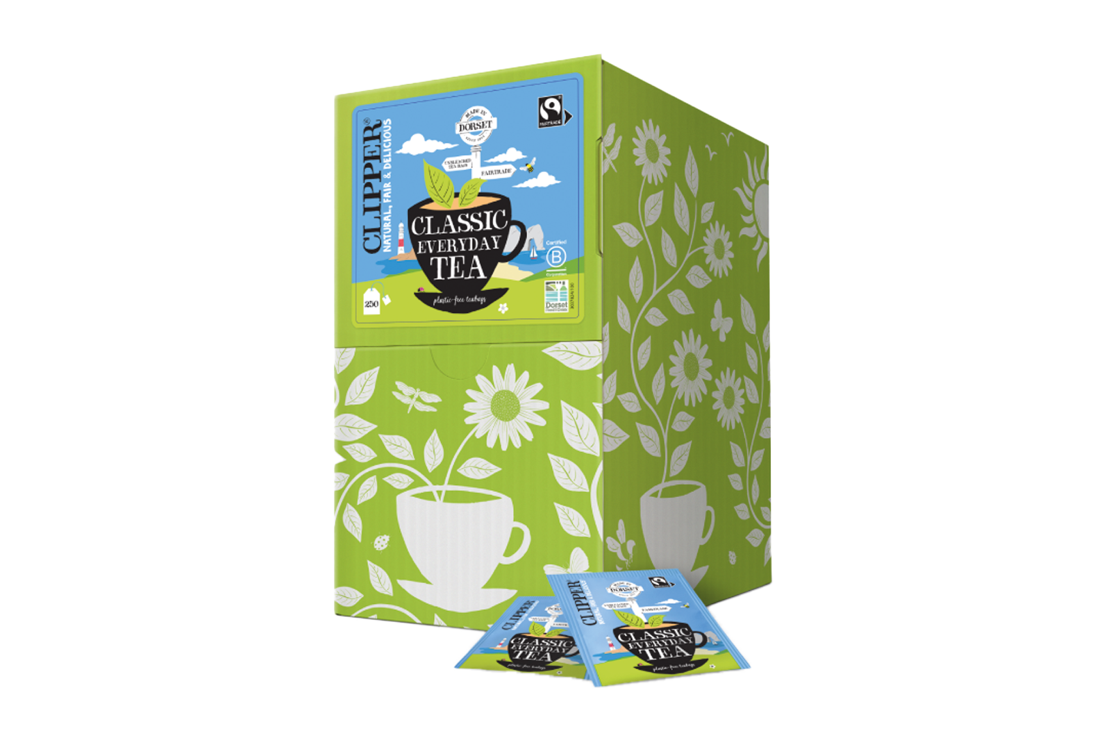 Clipper Everyday Dorset Tea - 250 Enveloped Bags — The Eco Coffee